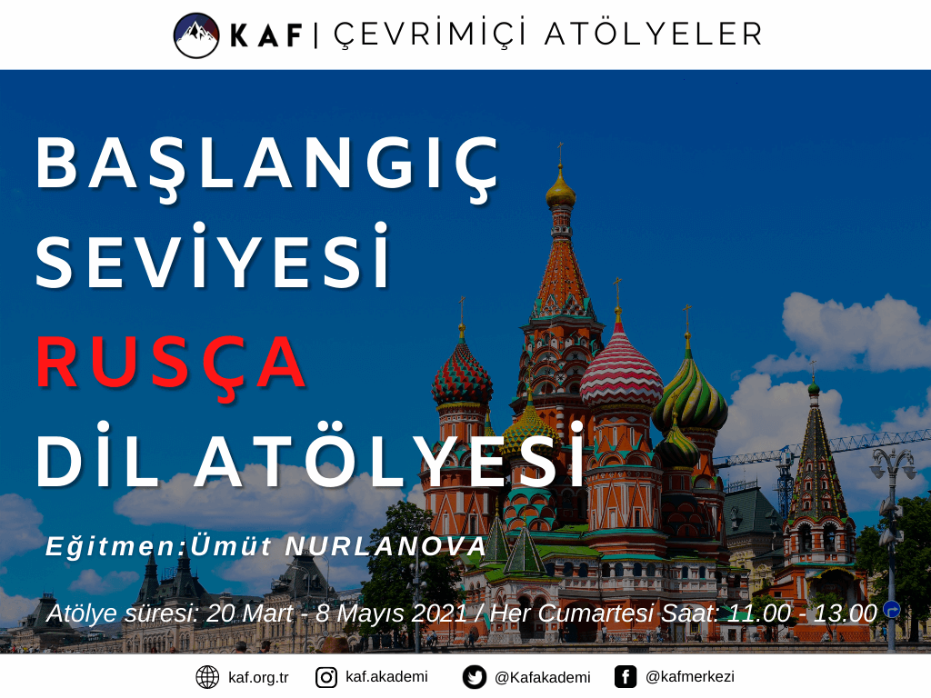 Başlangıç Seviyesi Rusça Dil Atölyesi