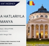 Ana Hatlarıyla Romanya - Konuşmacı: Alina IFTIME