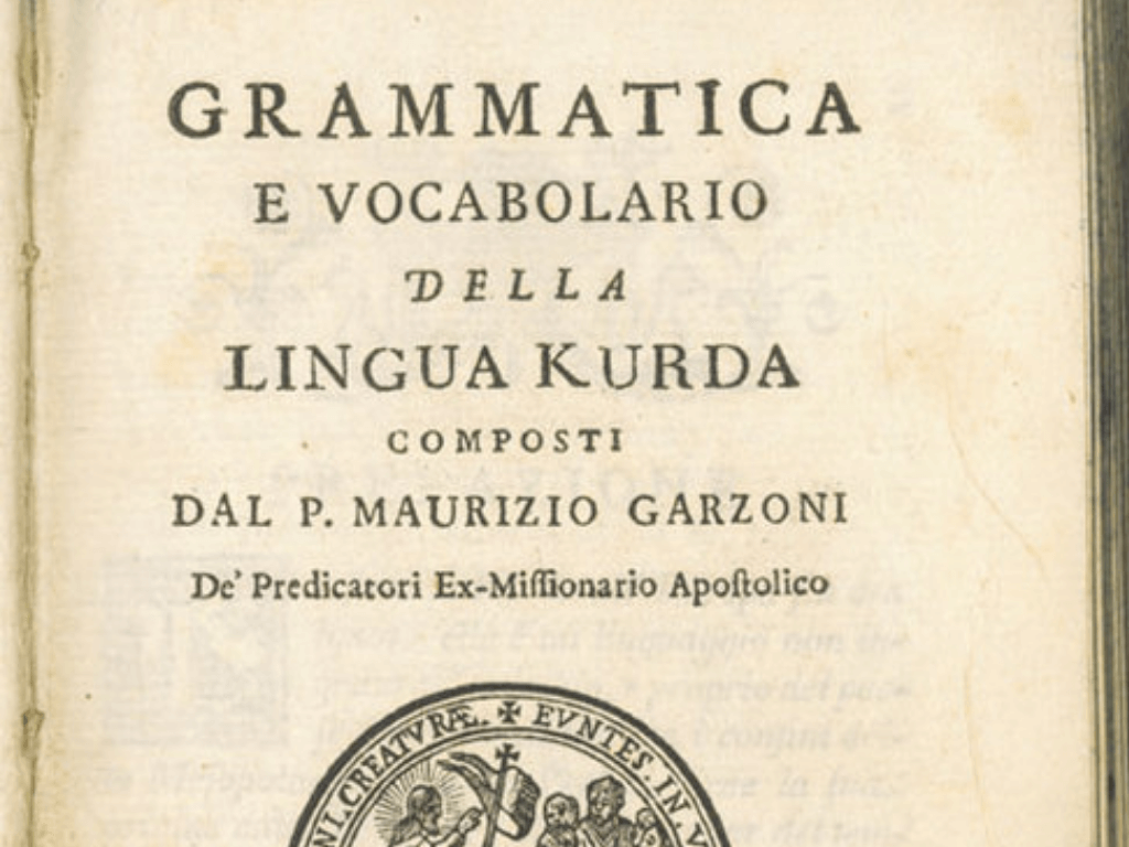 Kürtçenin İlk Gramer Kitabı: Gramatica e Vocabolario Della Lingua Kurda - Ümit İŞLEK