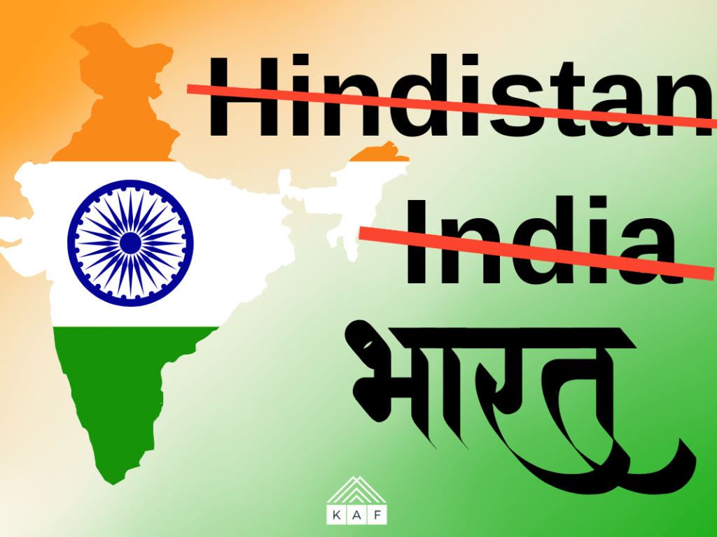 Hindistan-Bharat-India: İsim Değişikliği Fenomeni - Madhuvanthi Srinivasan