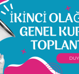 İkinci Olağan Genel Kurul Toplantı Duyurusu